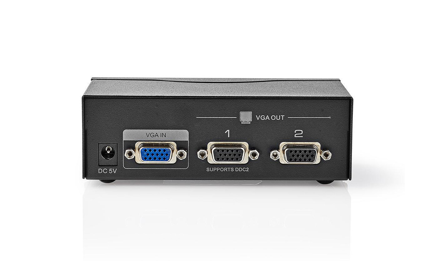 VGA 2 Port Splitter Hub Computers