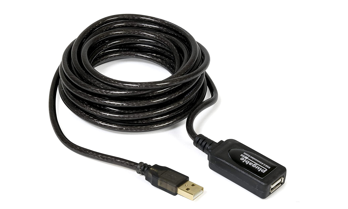 Usb 2.0 Active Extension Cable 20m Hub Computers
