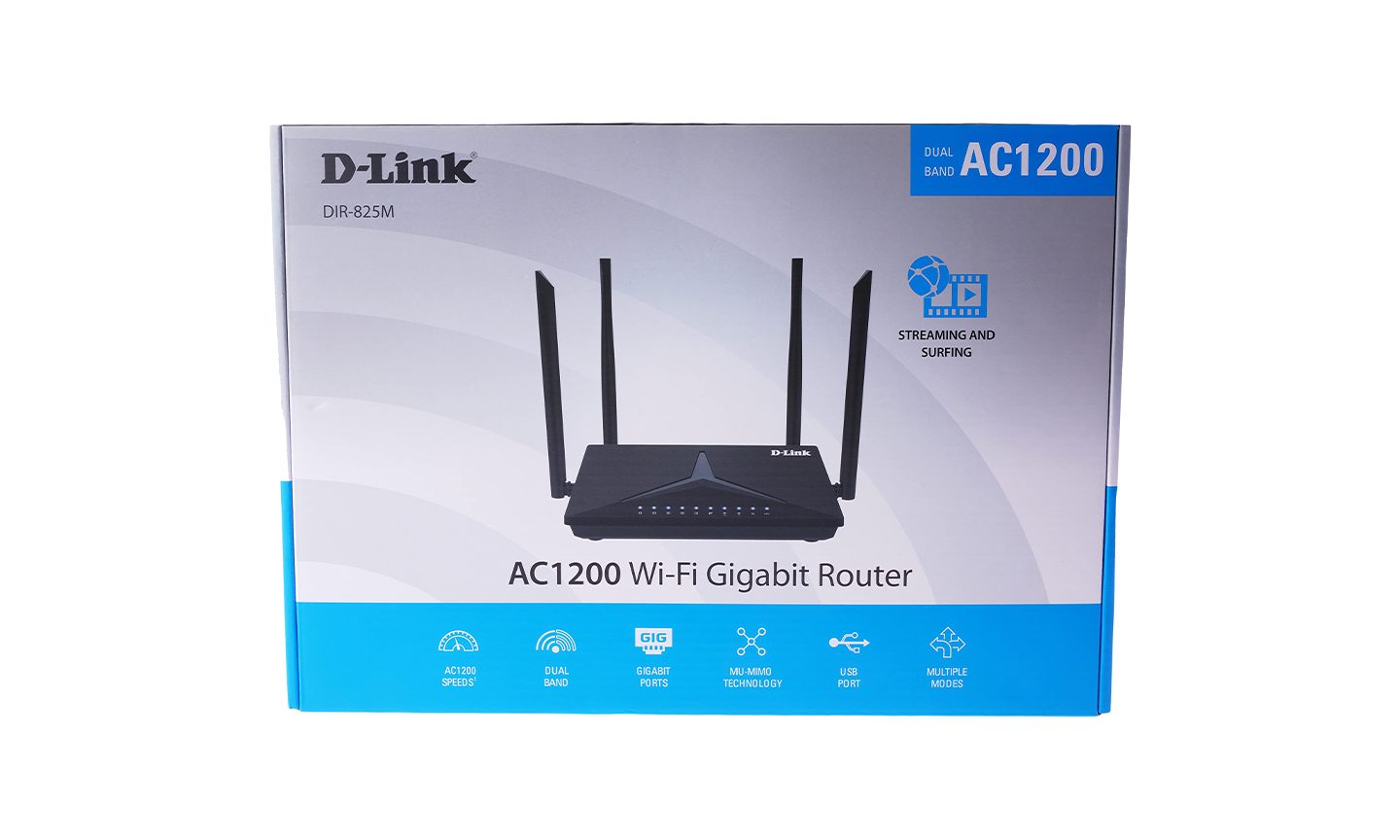 D-Link (DIR-825) AC1200 Wi-Fi Gigabit Router – Hub Computers